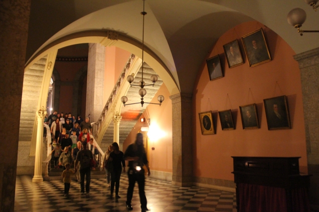 Haunted Statehouse Tours by lantern light