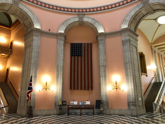 36-Star American Flag from 1865