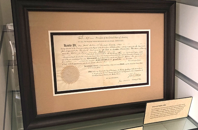 Document on loan from the Dittoe family